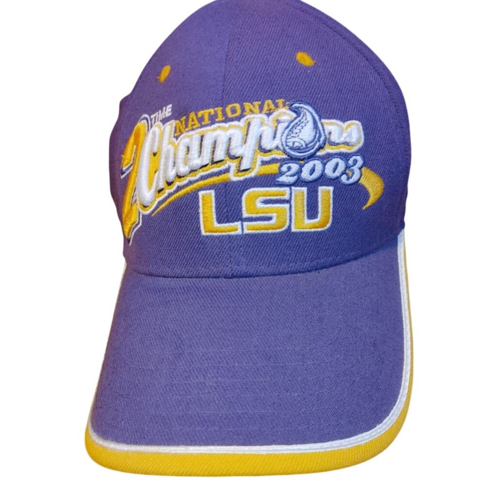 Top of the World Hat 2003 National Champions LSU Tigers